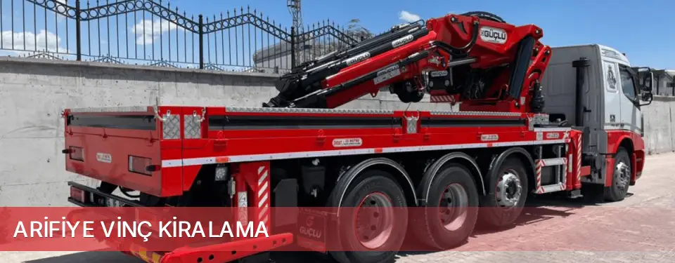 Arifiye İlçemi Vinç Kiralama